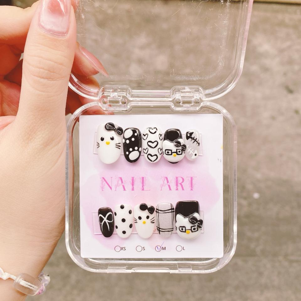 MÓNG THIẾT KẾ GEL NẶN THÚ NỔI-duoc-ban-tai-Sin Sin Shop