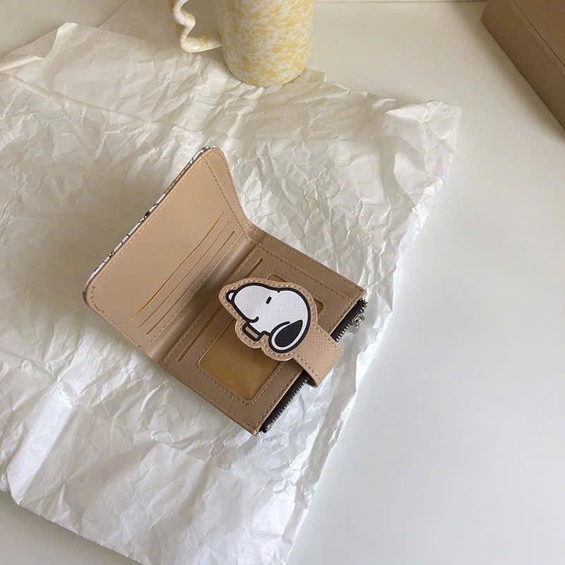 VÍ NGẮN CHÓ SNOOPY-duoc-ban-tai-Sin Sin Shop