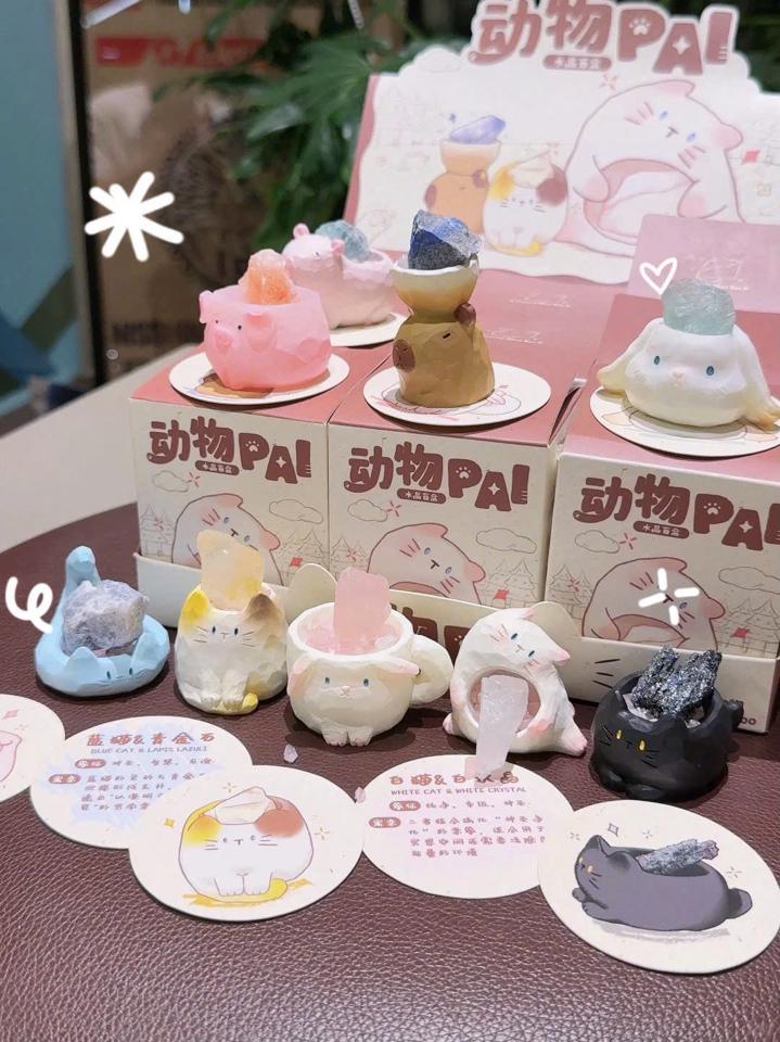 BLIND BOX MÈO ĐÁ KHUẾCH TÁN TINH DẦU MẪU MỚI-duoc-ban-tai-Sin Sin Shop