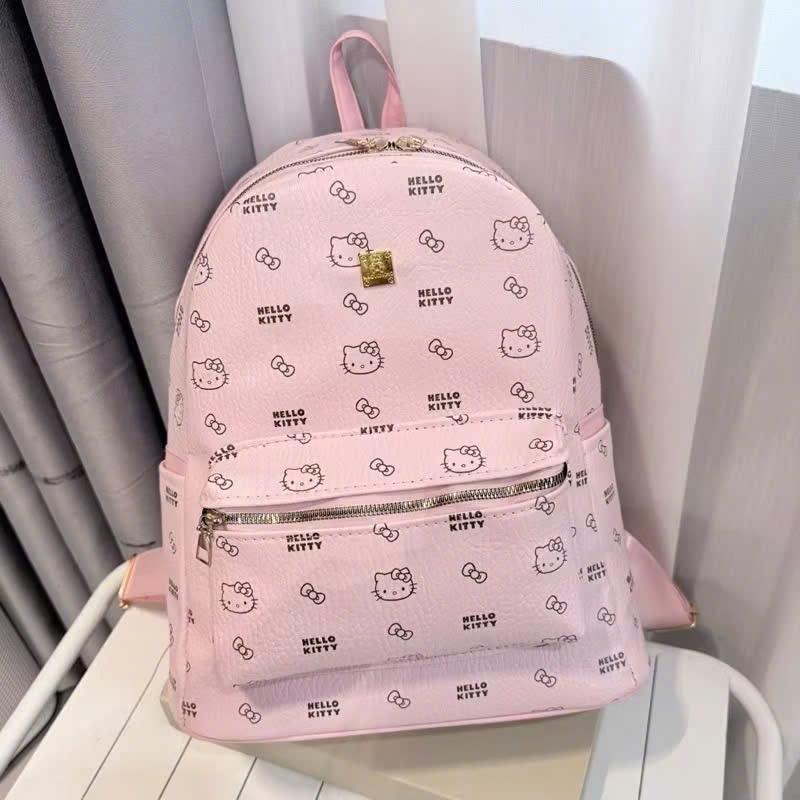 BALO DA HELLO KITTY HỒNG ĐEN-duoc-ban-tai-Sin Sin Shop