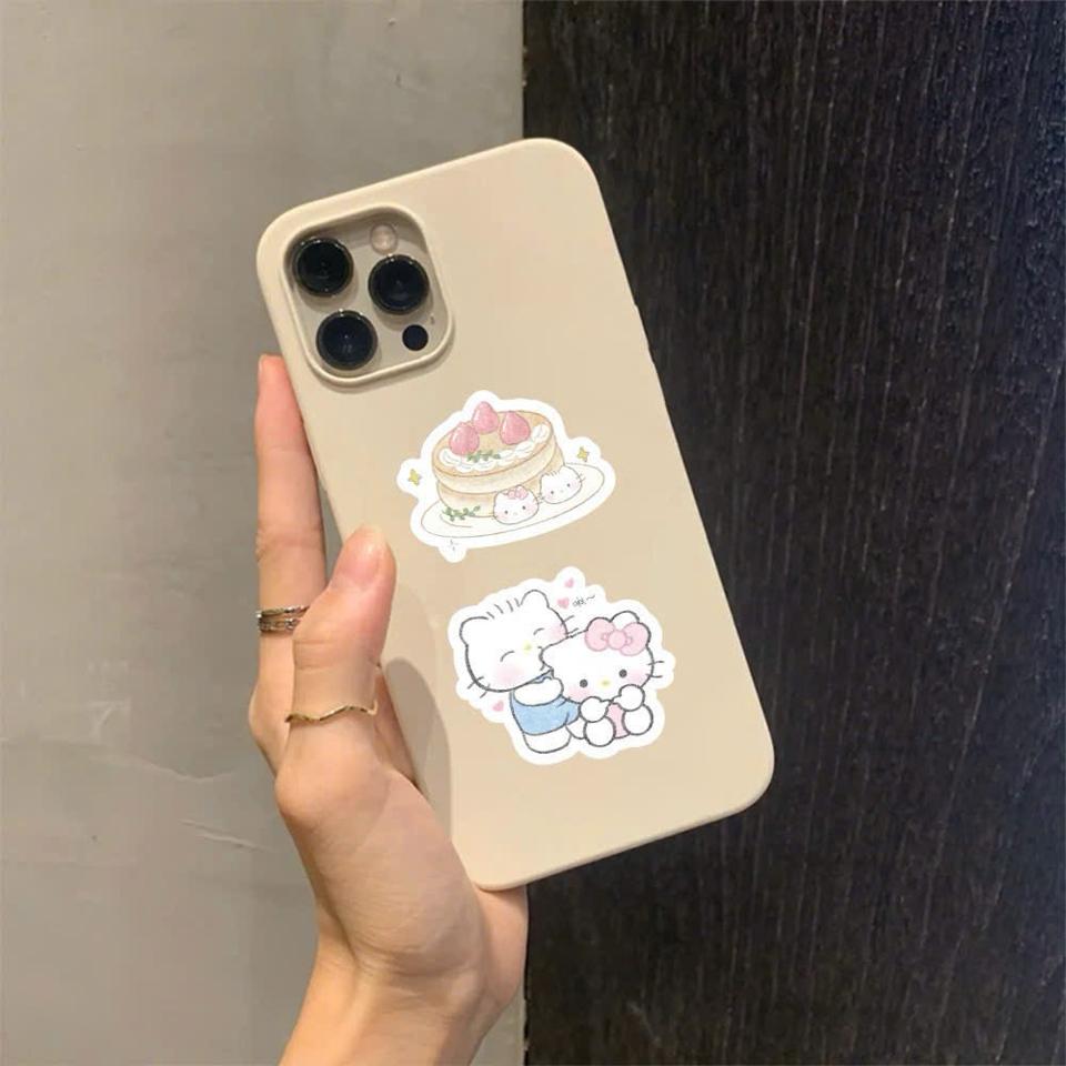 SET 50 STICKER HELLO KITTY CHỐNG THẤM NƯỚC-duoc-ban-tai-Sin Sin Shop