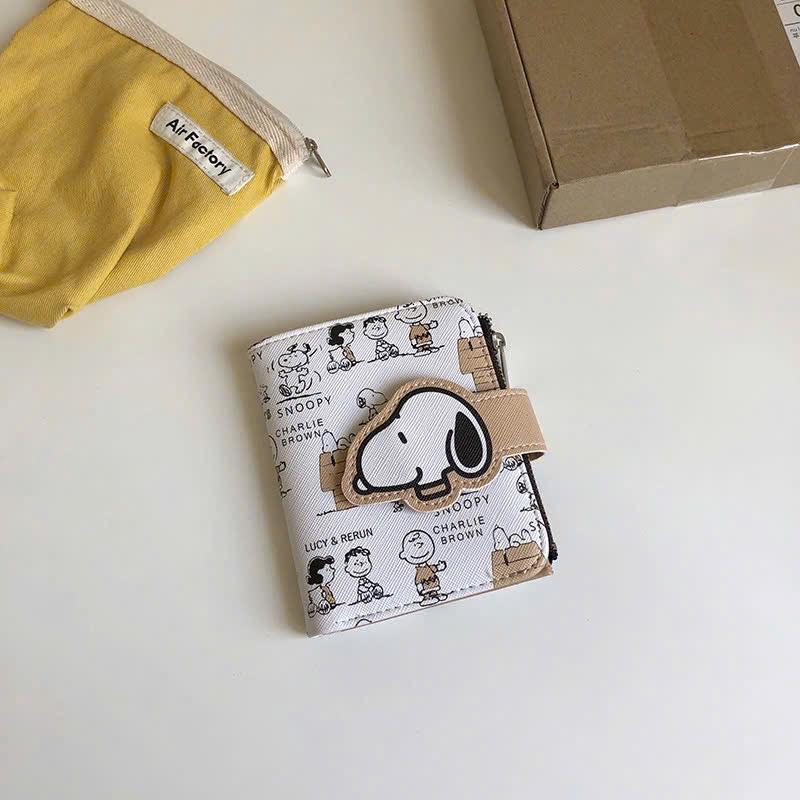 VÍ NGẮN CHÓ SNOOPY-duoc-ban-tai-Sin Sin Shop