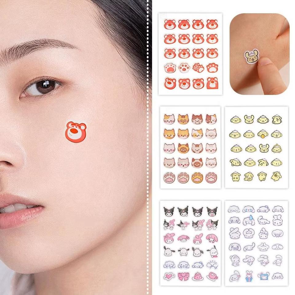 MIẾNG DÁN MỤN HELLO KITTY/SANRIO CUTE-duoc-ban-tai-Sin Sin Shop