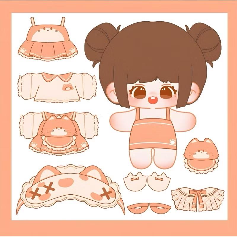 BÚP BÊ CHIBI GIẤY-duoc-ban-tai-Sin Sin Shop