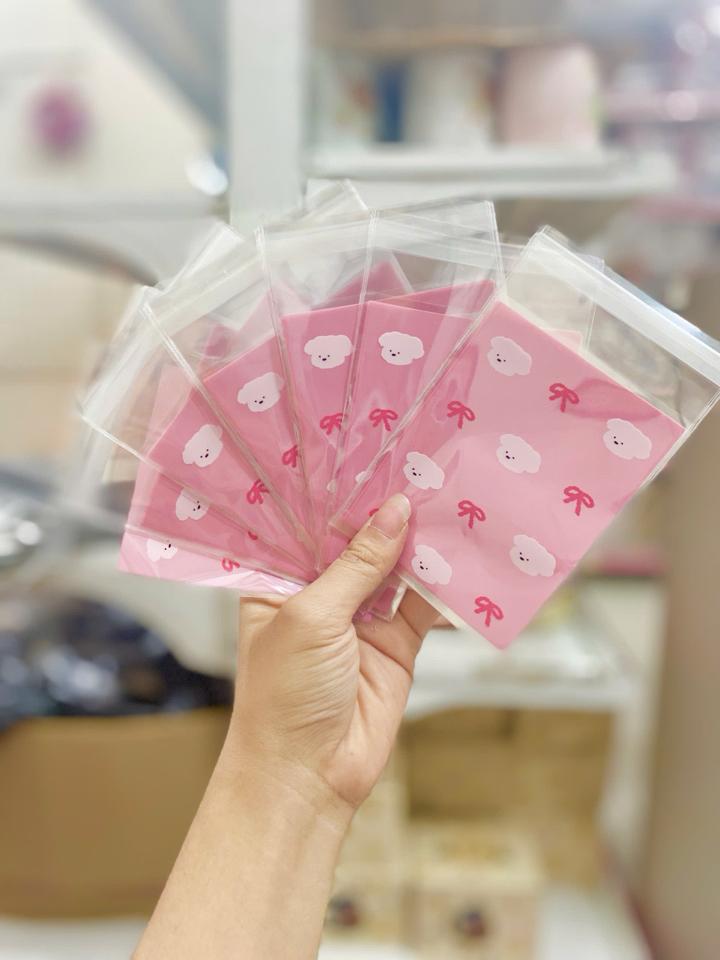 TÚI NILONG DÁN XẤP 50c HOẠT HÌNH CUTE-duoc-ban-tai-Sin Sin Shop