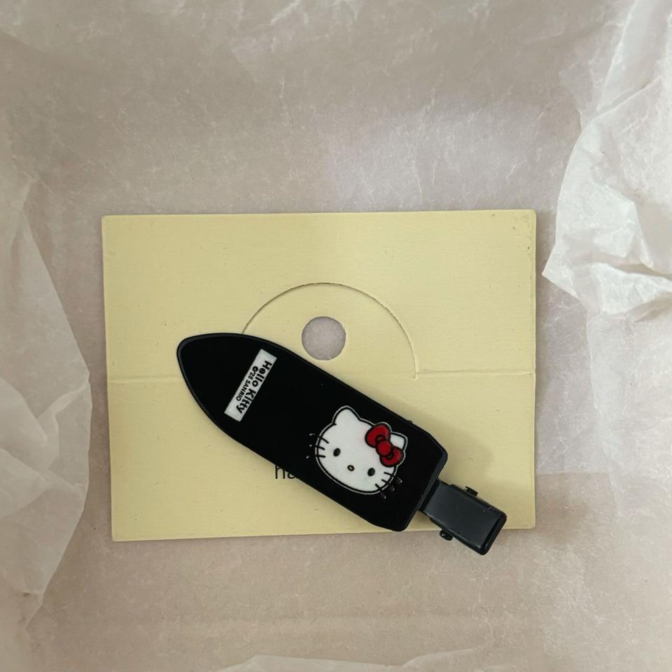 KẸP MÁI HELLO KITTY FULL BLACK-duoc-ban-tai-Sin Sin Shop