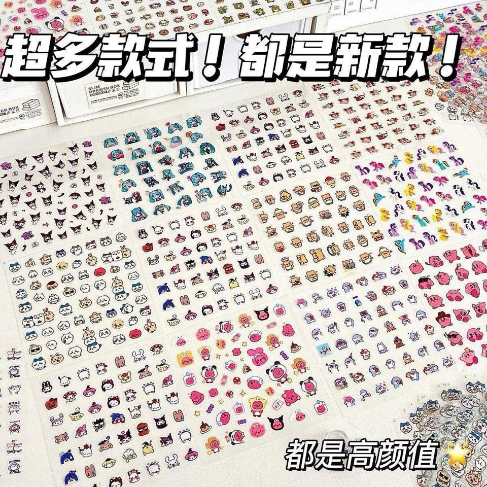 STICKER TRONG SUỐT MINI HOẠT HÌNH-duoc-ban-tai-Sin Sin Shop