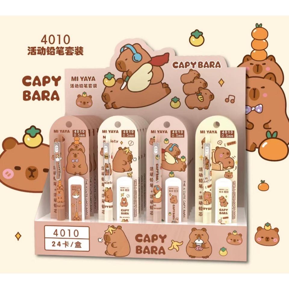 Set bút chì bấm kim kèm ngòi ruột thay 0.5mm-duoc-ban-tai-Sin Sin Shop