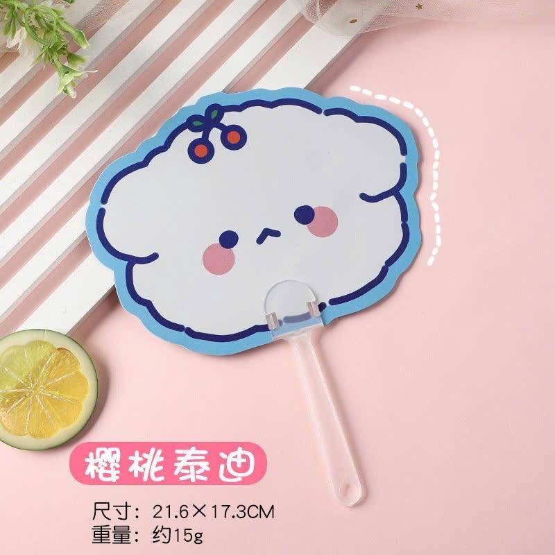 QUẠT NHỰA CẦM TAY GẤU THỎ-duoc-ban-tai-Sin Sin Shop
