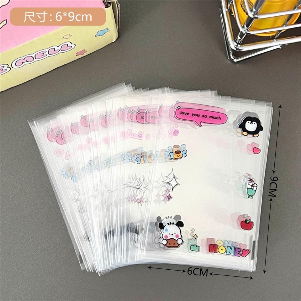 Gói 10 tấm Sleeves in viền hoạ tiết Hàn Quốc size 6x9cm-duoc-ban-tai-Sin Sin Shop
