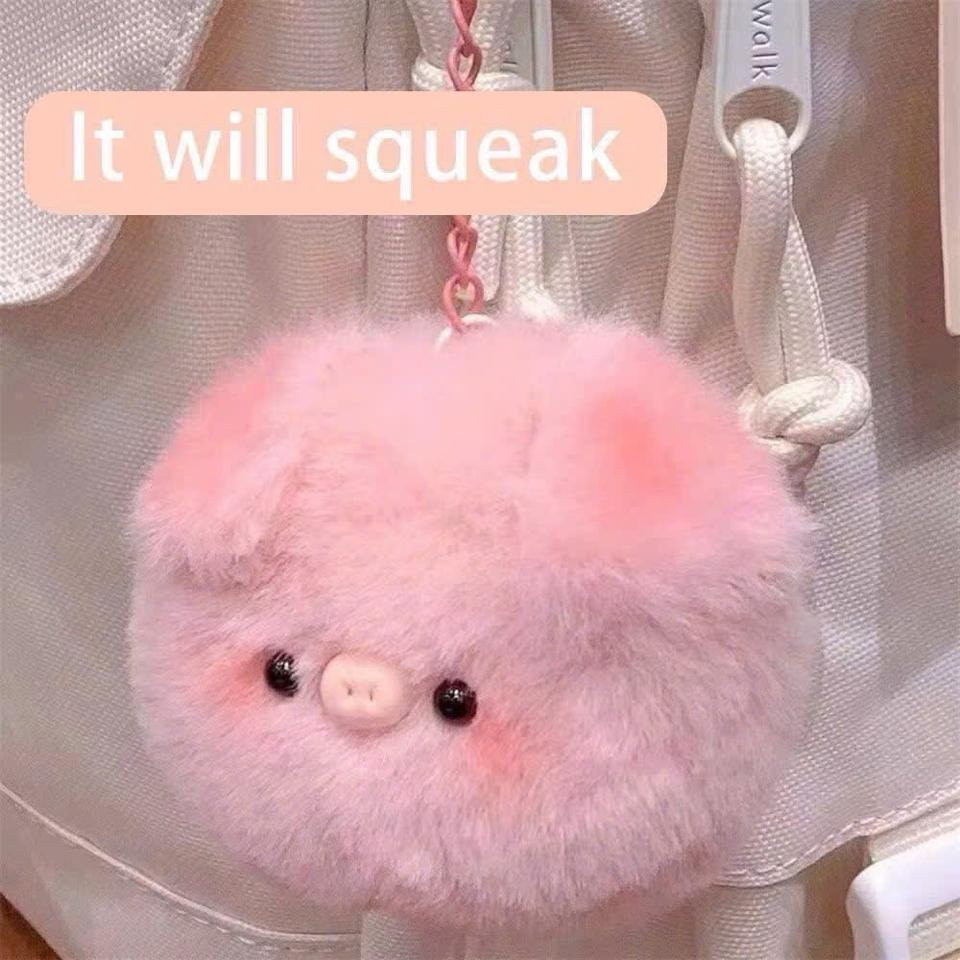 Móc Khoá Heo Hồng Nhồi Bông-duoc-ban-tai-Sin Sin Shop