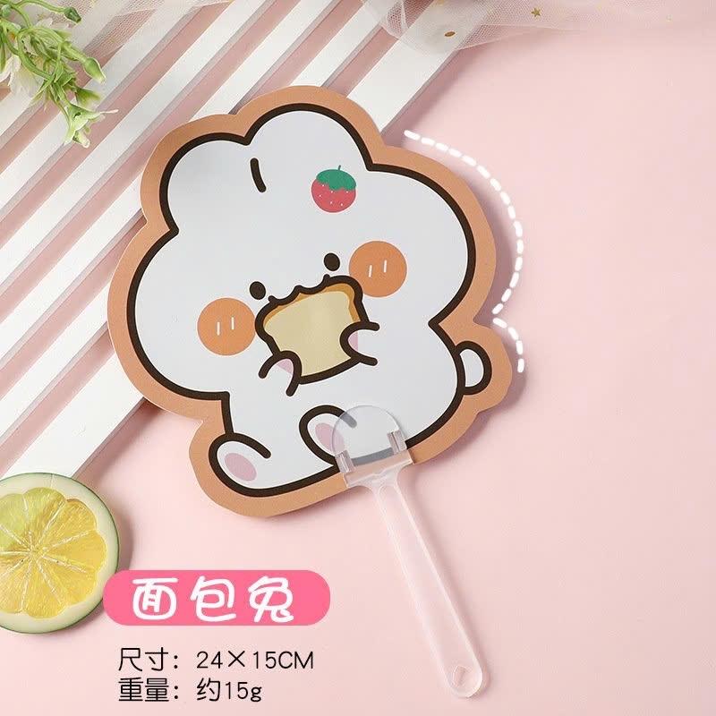 QUẠT NHỰA CẦM TAY GẤU THỎ-duoc-ban-tai-Sin Sin Shop