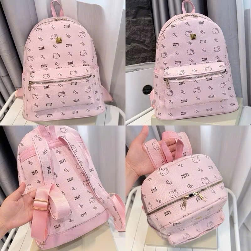 BALO DA HELLO KITTY HỒNG ĐEN-duoc-ban-tai-Sin Sin Shop