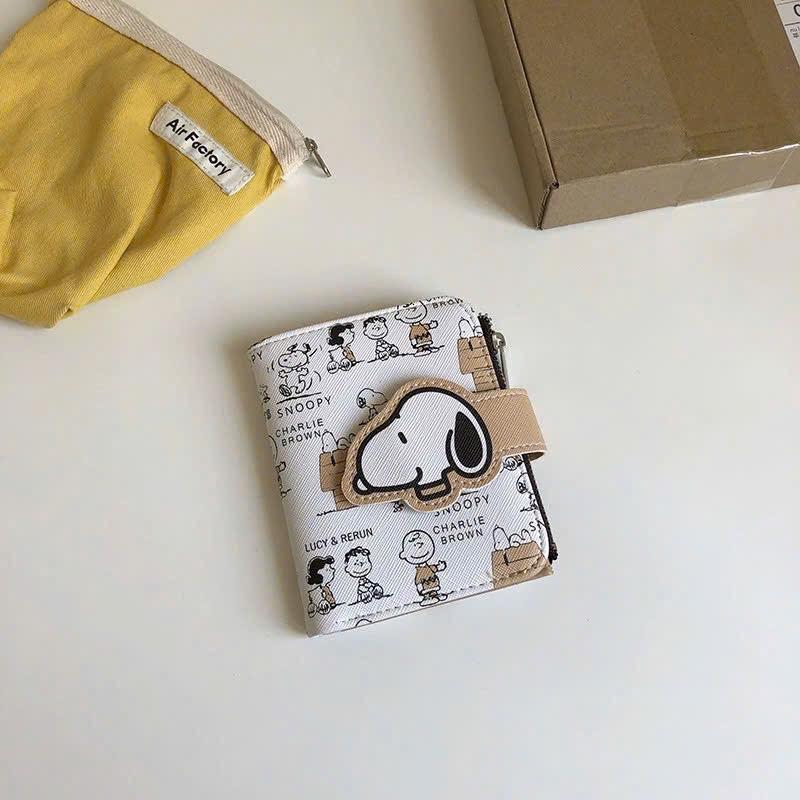 VÍ NGẮN CHÓ SNOOPY-duoc-ban-tai-Sin Sin Shop