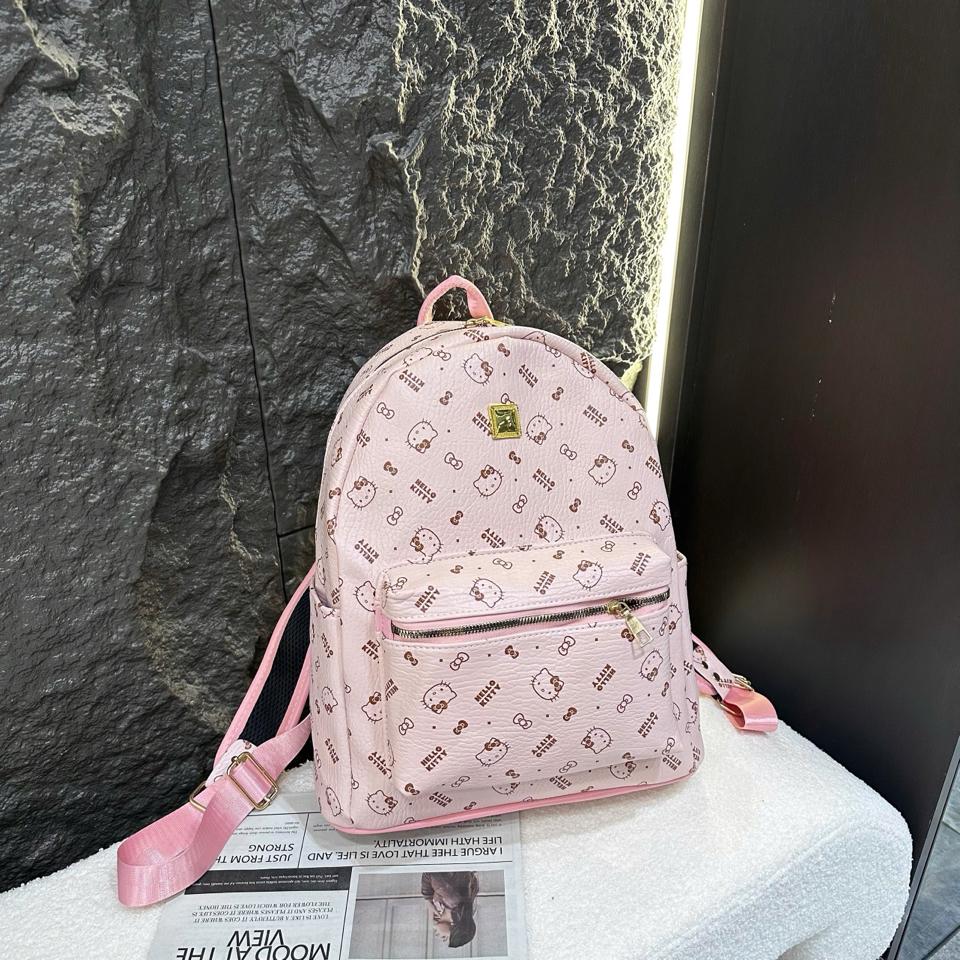 BALO DA HELLO KITTY HỒNG ĐEN-duoc-ban-tai-Sin Sin Shop