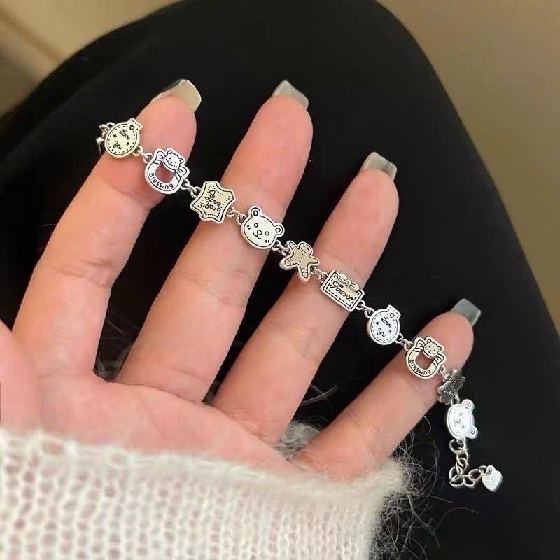 VÒNG TAY LẮC TAY CHARM GẤU-duoc-ban-tai-Sin Sin Shop