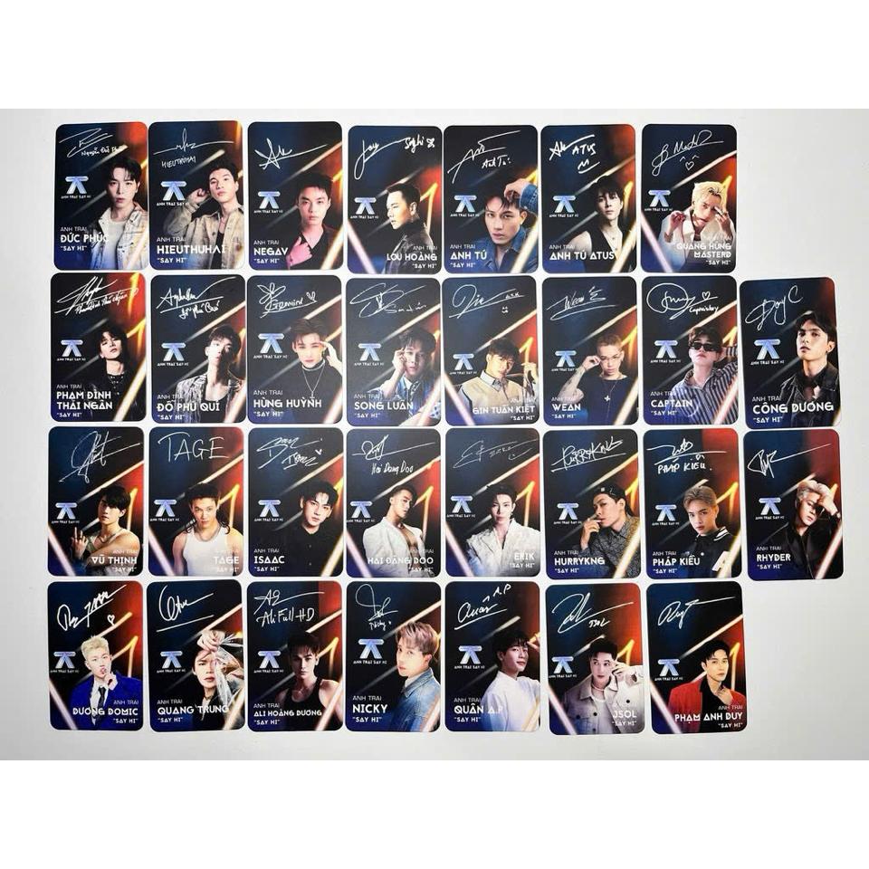 CARD ANH TRAI SAY HI 30 HÌNH CÓ CHỮ KÝ BO GÓC-duoc-ban-tai-Sin Sin Shop