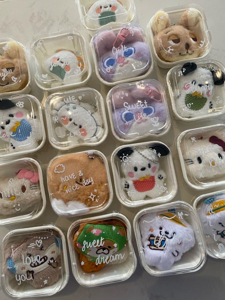 BOX QUÀ MÓC KHOÁ BÔNG THÚ MIX MẪU-duoc-ban-tai-Sin Sin Shop