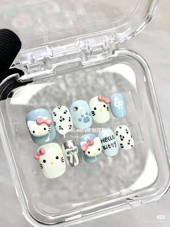 MÓNG THIẾT KẾ GEL NẶN THÚ NỔI-duoc-ban-tai-Sin Sin Shop