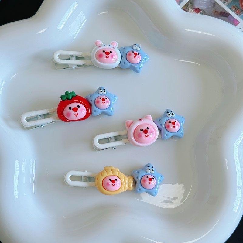 Set 4 kẹp tóc loopy dài 2 charm-duoc-ban-tai-Sin Sin Shop