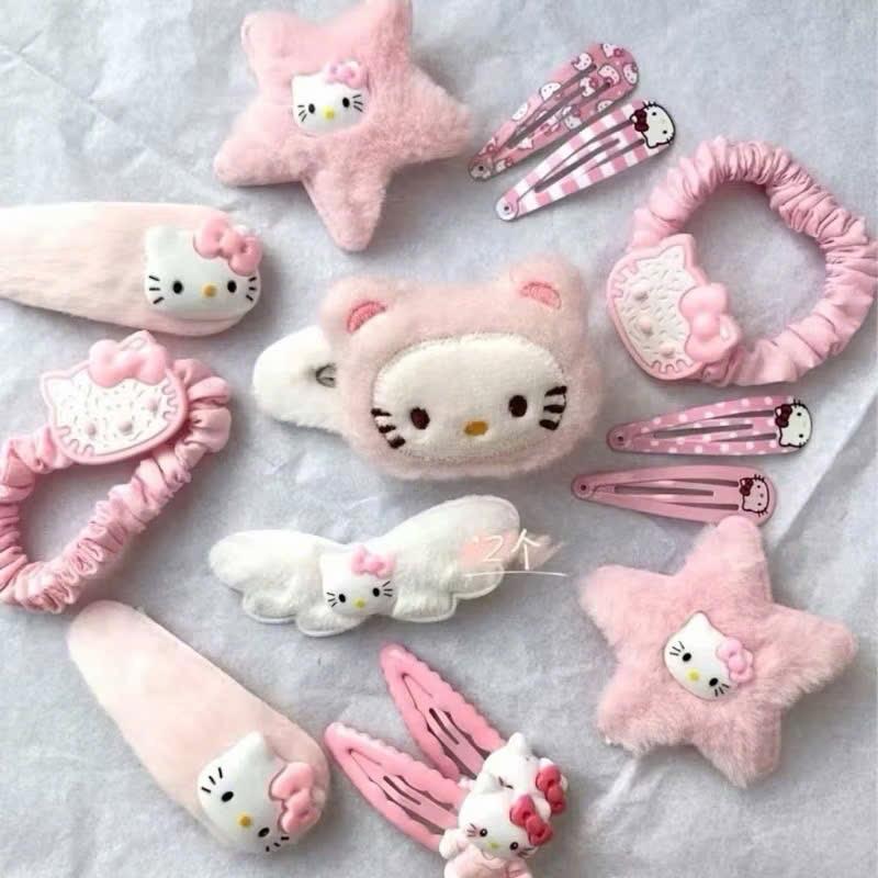 Set 14 Kẹp HelloKitty Hồng-duoc-ban-tai-Sin Sin Shop