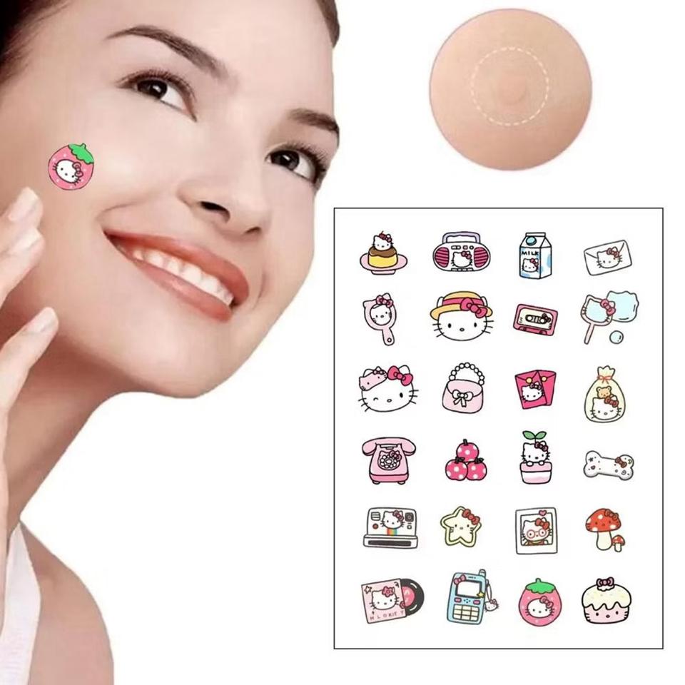 MIẾNG DÁN MỤN HELLO KITTY/SANRIO CUTE-duoc-ban-tai-Sin Sin Shop