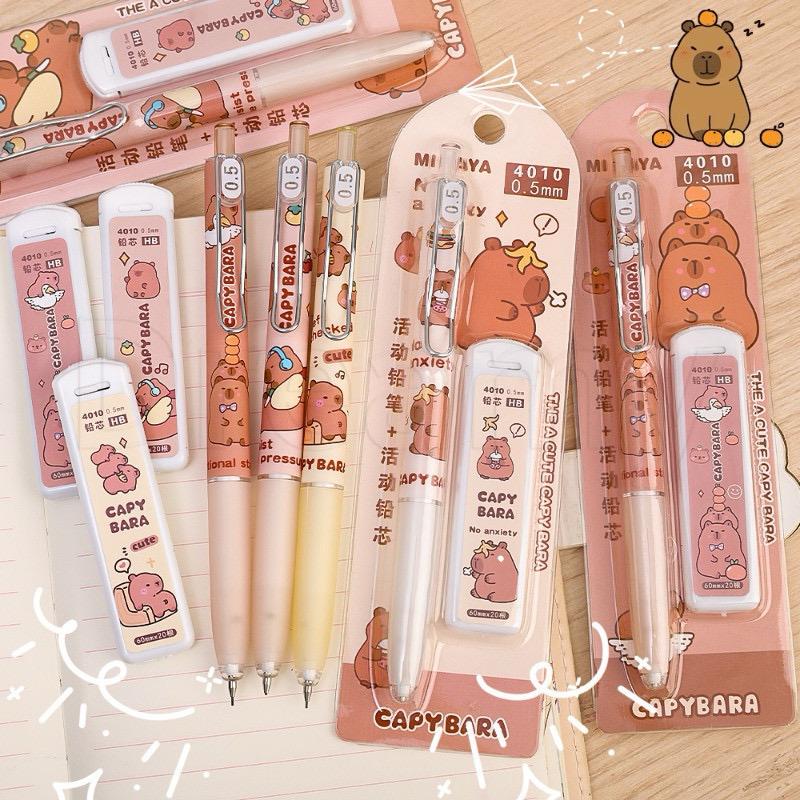 Set bút chì bấm kim kèm ngòi ruột thay 0.5mm-duoc-ban-tai-Sin Sin Shop