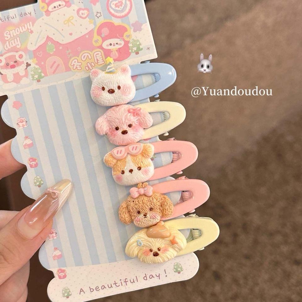 KẸP TÓC MÁI BẦU CÚN-duoc-ban-tai-Sin Sin Shop