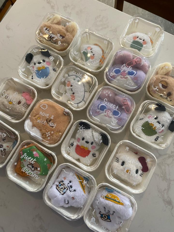 BOX QUÀ MÓC KHOÁ BÔNG THÚ MIX MẪU-duoc-ban-tai-Sin Sin Shop