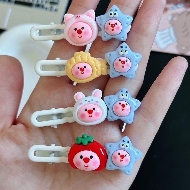 Set 4 kẹp tóc loopy dài 2 charm-duoc-ban-tai-Sin Sin Shop