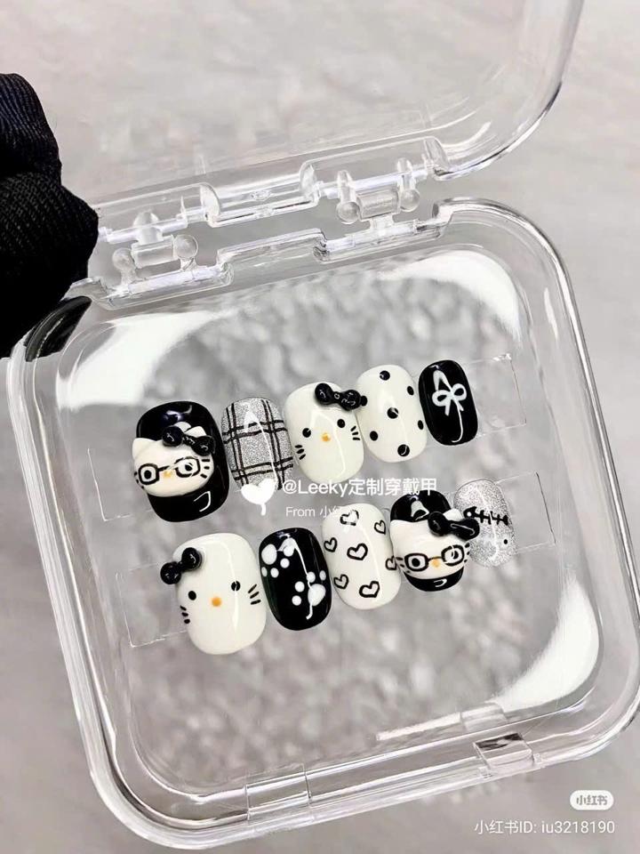 MÓNG THIẾT KẾ GEL NẶN THÚ NỔI-duoc-ban-tai-Sin Sin Shop