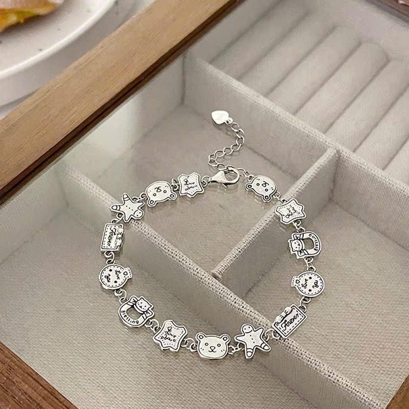 VÒNG TAY LẮC TAY CHARM GẤU-duoc-ban-tai-Sin Sin Shop