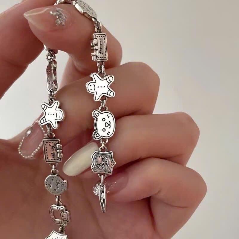 VÒNG TAY LẮC TAY CHARM GẤU-duoc-ban-tai-Sin Sin Shop
