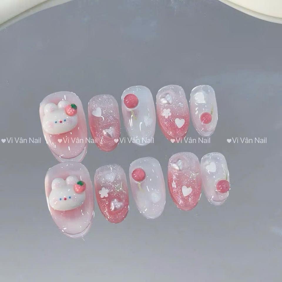 NAIL BOX THIẾT KẾ GEL NỔI/ MẮT MÈO-duoc-ban-tai-Sin Sin Shop