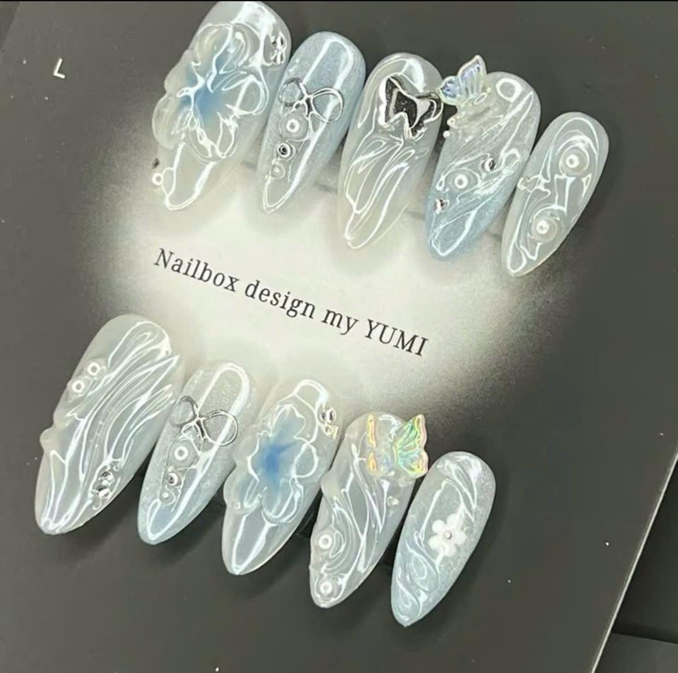 NAIL BOX THIẾT KẾ GEL NỔI/ MẮT MÈO-duoc-ban-tai-Sin Sin Shop