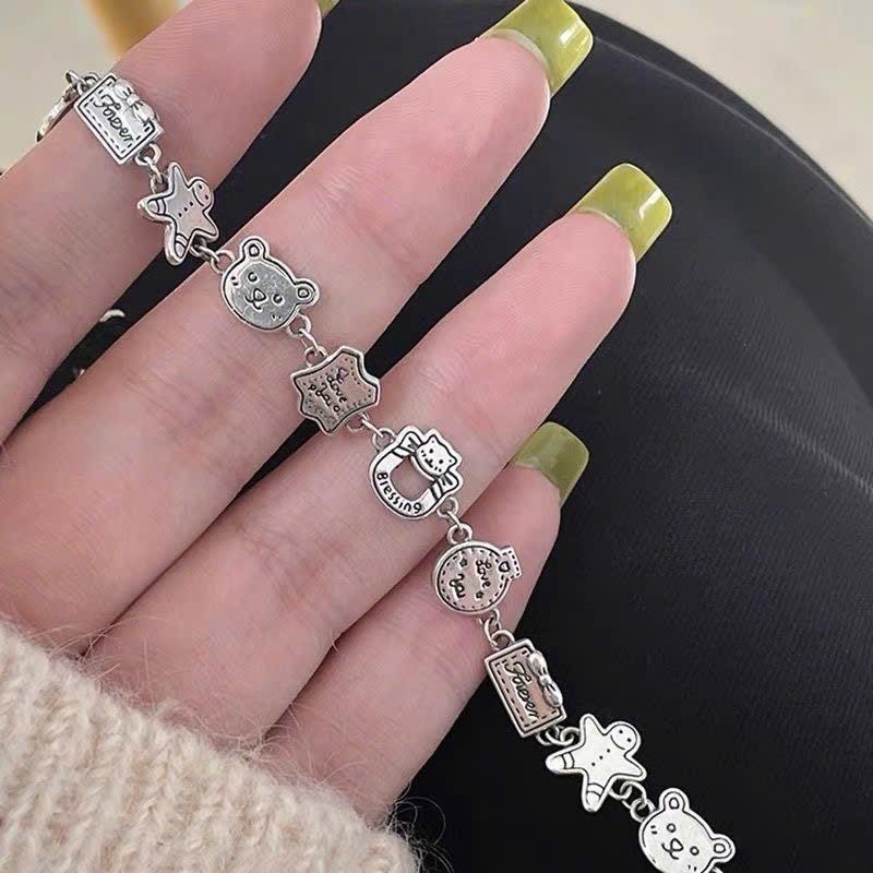 VÒNG TAY LẮC TAY CHARM GẤU-duoc-ban-tai-Sin Sin Shop