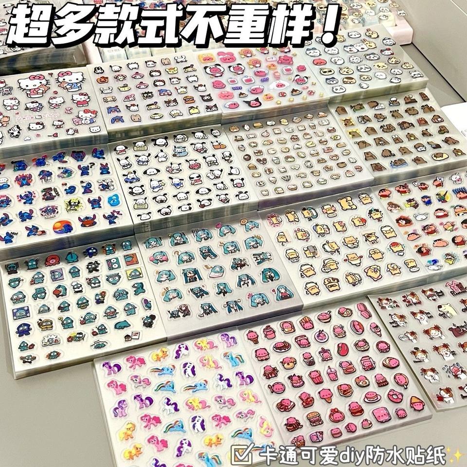 STICKER TRONG SUỐT MINI HOẠT HÌNH-duoc-ban-tai-Sin Sin Shop