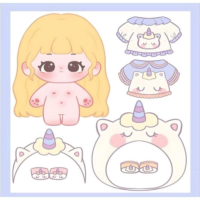 BÚP BÊ CHIBI GIẤY-duoc-ban-tai-Sin Sin Shop