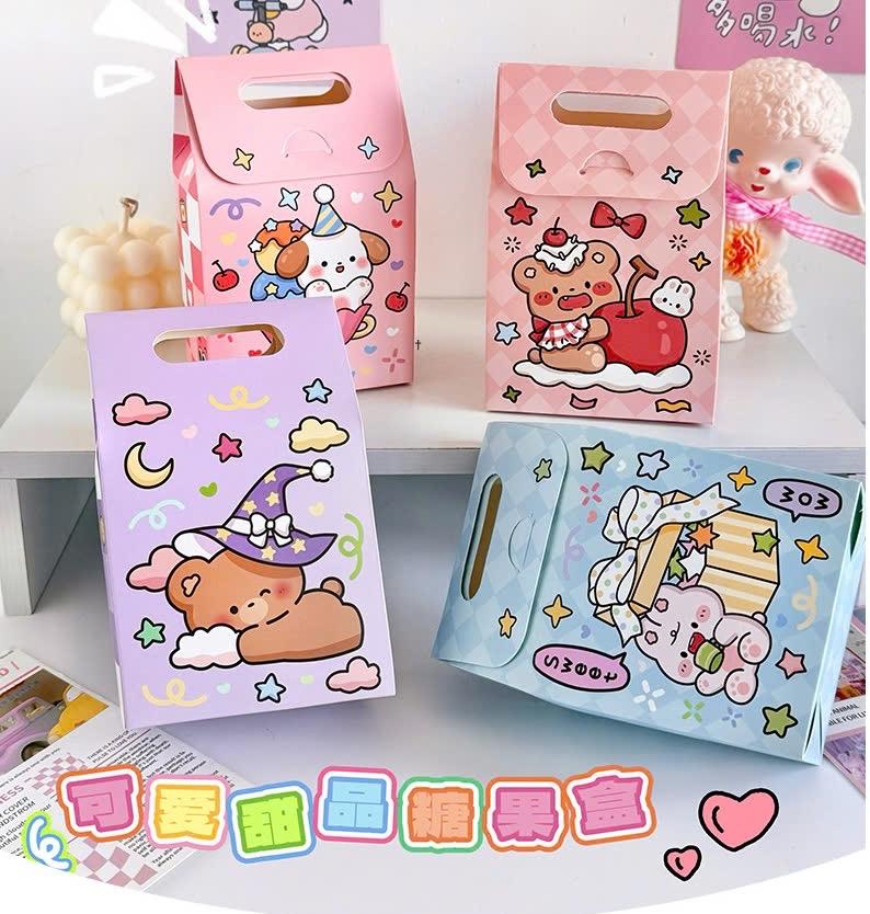 TÚI GIẤY ĐỰNG QUÀ GẤP HỘP MINI-duoc-ban-tai-Sin Sin Shop