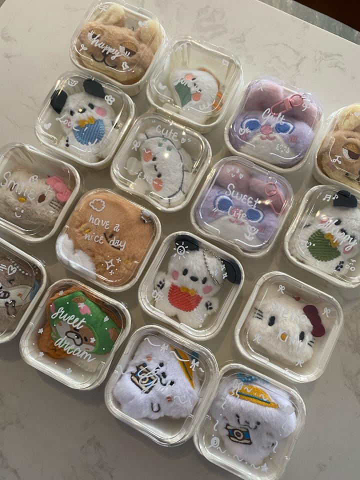 BOX QUÀ MÓC KHOÁ BÔNG THÚ MIX MẪU-duoc-ban-tai-Sin Sin Shop