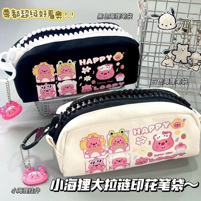 BÓP VIẾT TÚI ĐỰNG BÚT LOOPY KHOÁ KÉO BẢN TO-duoc-ban-tai-Sin Sin Shop
