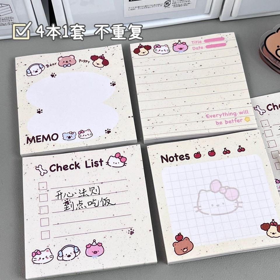 TẬP 50 GIẤY NOTE HELLO KITTY-duoc-ban-tai-Sin Sin Shop