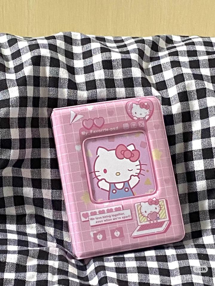 Clollect book album đựng ảnh card hello kitty kèm móc khoá-duoc-ban-tai-Sin Sin Shop