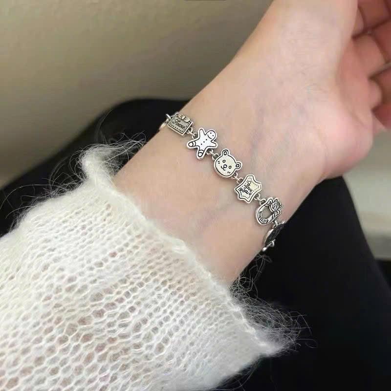 VÒNG TAY LẮC TAY CHARM GẤU-duoc-ban-tai-Sin Sin Shop