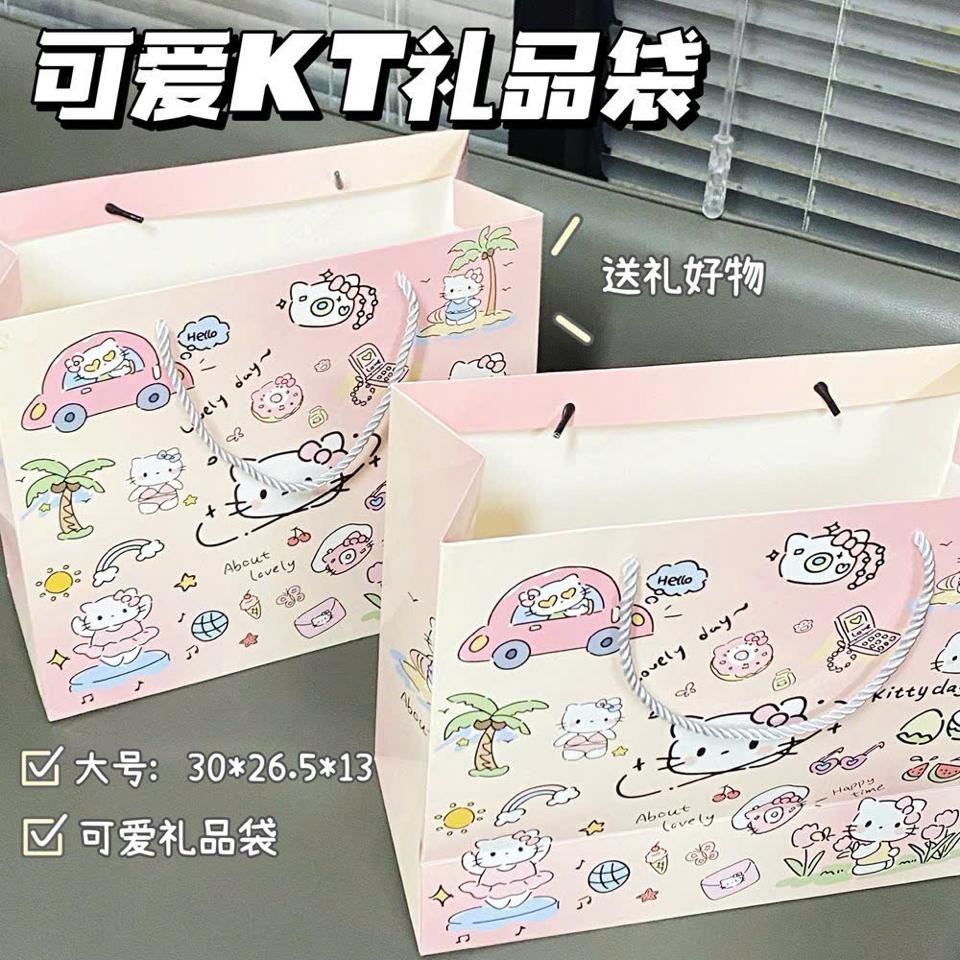 TÚI ĐỰNG QUÀ SIZE LỚN HELLO KITTY-duoc-ban-tai-Sin Sin Shop