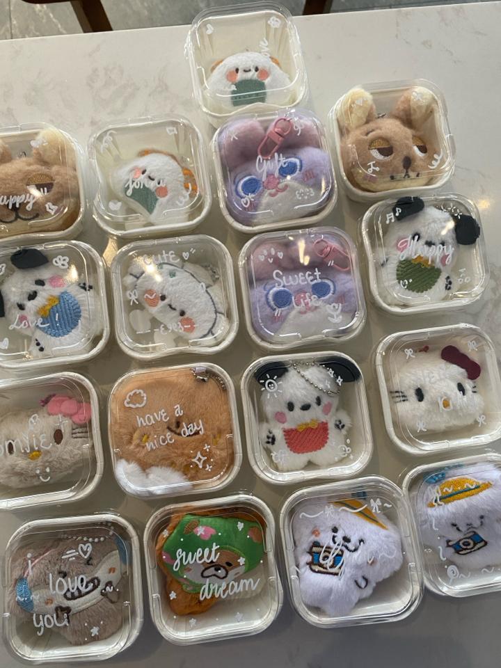 BOX QUÀ MÓC KHOÁ BÔNG THÚ MIX MẪU-duoc-ban-tai-Sin Sin Shop