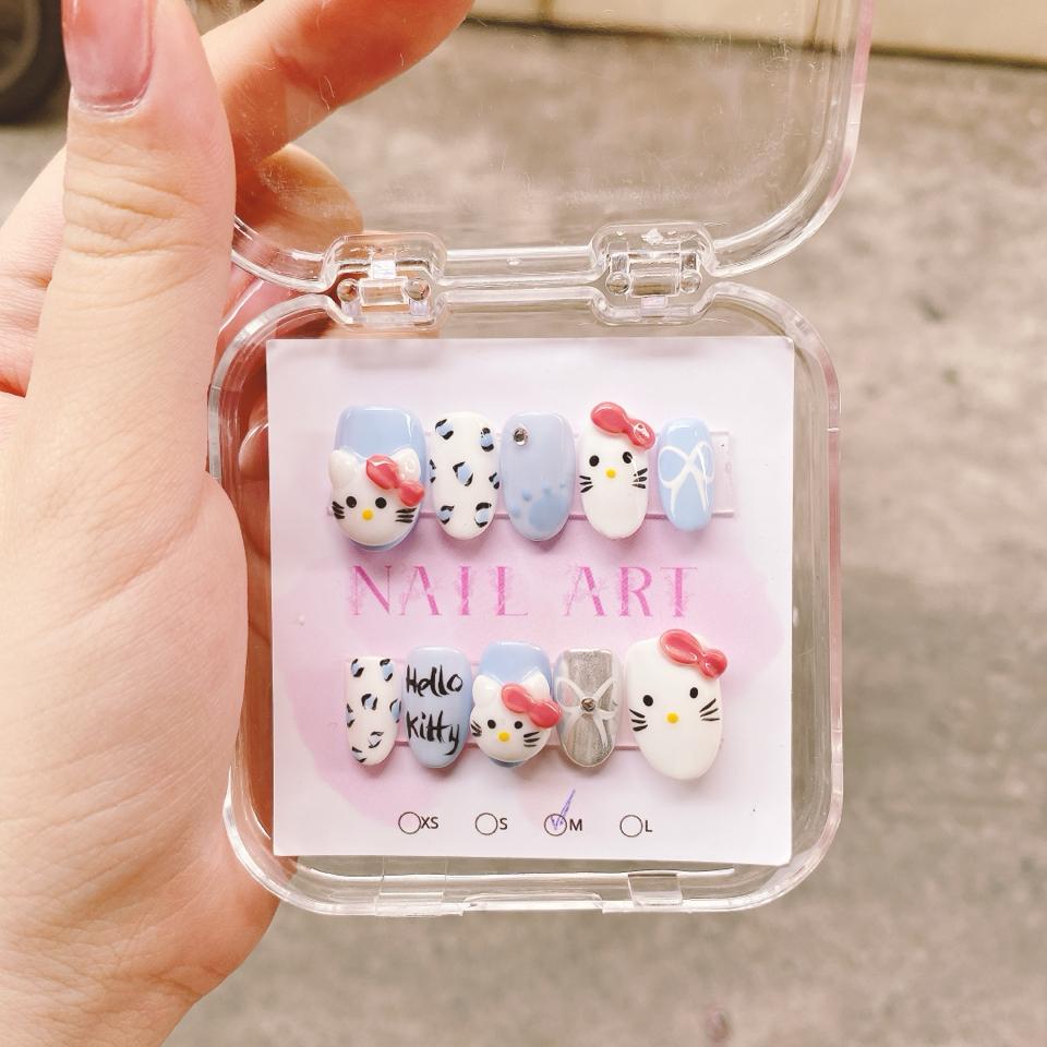 MÓNG THIẾT KẾ GEL NẶN THÚ NỔI-duoc-ban-tai-Sin Sin Shop