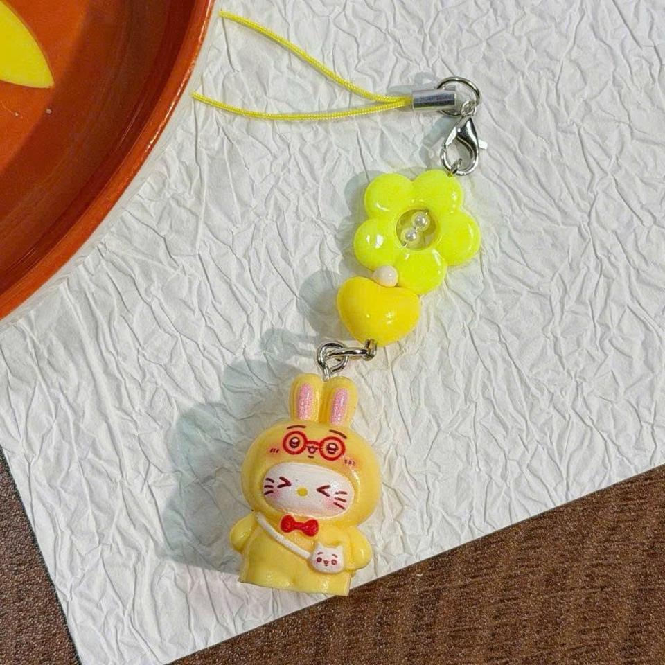 MÓC KHOÁ HELLO KITTY THỎ VÀNG-duoc-ban-tai-Sin Sin Shop
