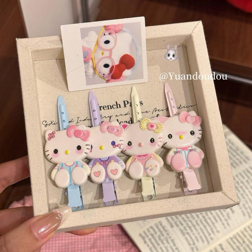 KẸP MỎ VỊT DÀI NHỌN HELLO KITTY CHARM TO-duoc-ban-tai-Sin Sin Shop