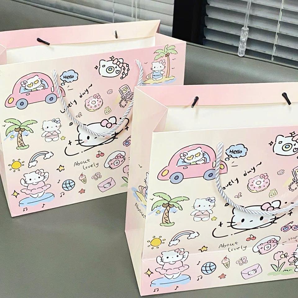 TÚI ĐỰNG QUÀ SIZE LỚN HELLO KITTY-duoc-ban-tai-Sin Sin Shop